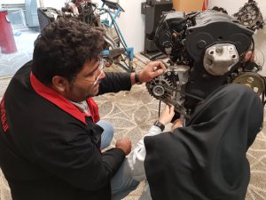 مکانیک خودرو درجه 2 ویژه ی بانوان