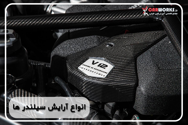 کاربرد آرایش سیلندر خودرو