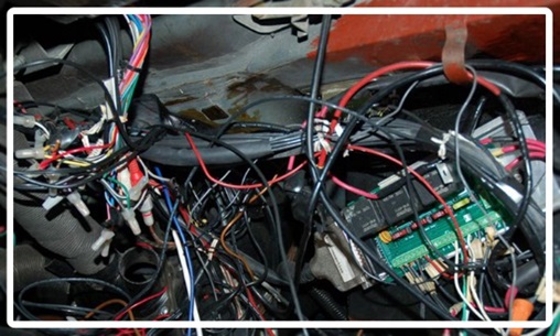 سیم کشی درونی خودرو