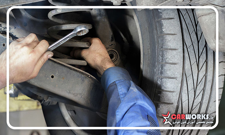 نحوه تعمیر جلو بندی پراید