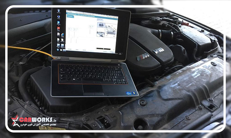 عیب یابی اتومبیل بی ام و توسط دیاگ