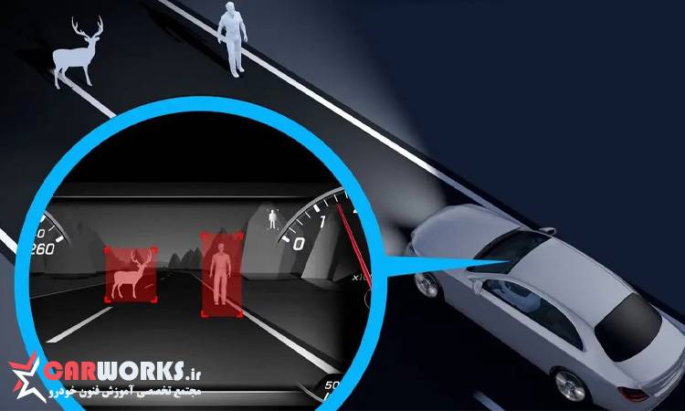 نحوه عملکرد سیستم دید در شب خودرو و دوربین‌های آن