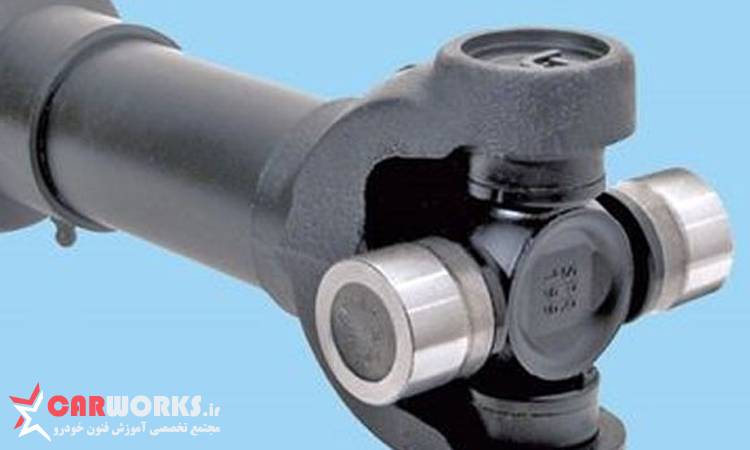 چه اجزایی چهار شاخه میل‌گاردان را تشکیل می دهند؟