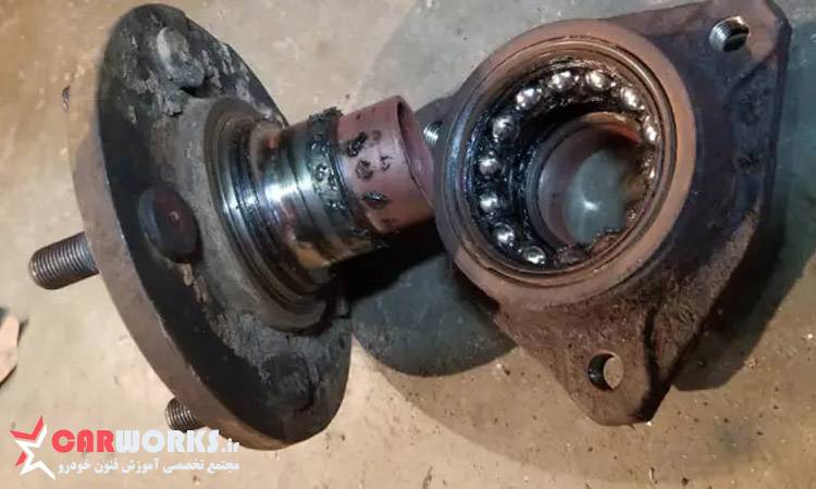 خرابی بلبرینگ خودرو