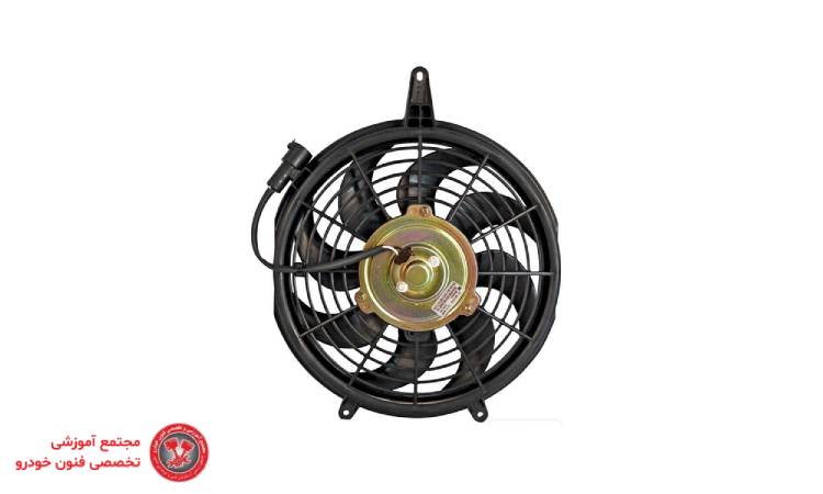 شل شدن یا برخورد پروانه فن با محفظه اطراف